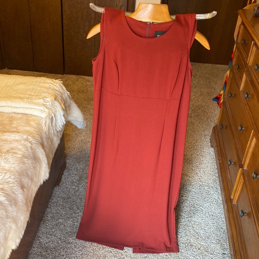 Vintage Maroon Long Dress - PERFECT CONDITION